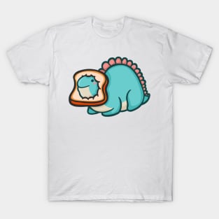 Cute loaf, Dino Bread, Stegosaurus, Dinosaur T-Shirt